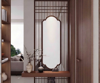 New Chinese Style Hallway-ID:763315925