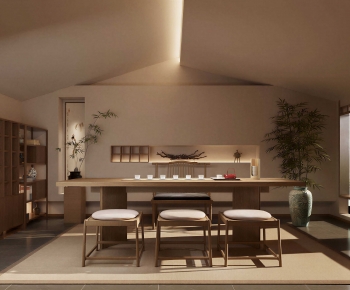 New Chinese Style Tea House-ID:128700751