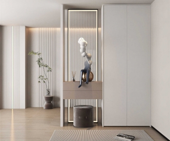 Modern Hallway-ID:496874098