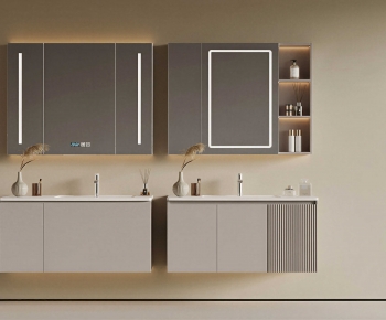 Modern Bathroom Cabinet-ID:101775887