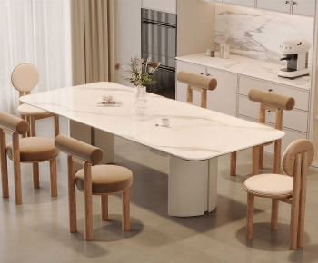 Modern Dining Table And Chairs-ID:819888113