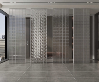 Modern Glass Screen Partition-ID:236690082