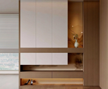 New Chinese Style Shoe Cabinet-ID:221385965