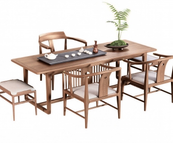 New Chinese Style Tea Tables And Chairs-ID:152787928