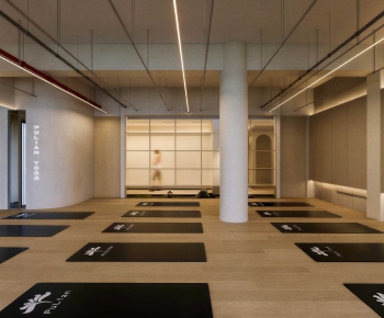 Modern Yoga Room-ID:136754041