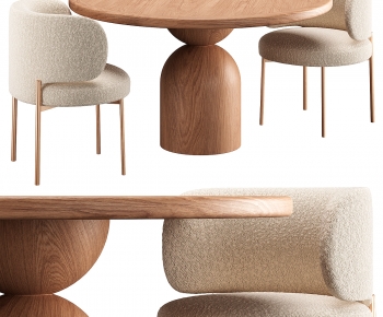 Modern Dining Table And Chairs-ID:565661913