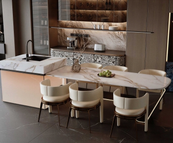 Modern Dining Table And Chairs-ID:917783021