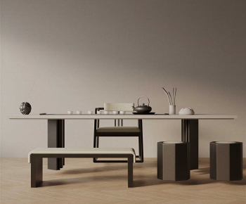 New Chinese Style Tea Tables And Chairs-ID:365211011