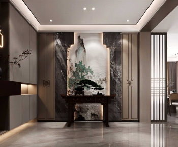 New Chinese Style Hallway-ID:223718885