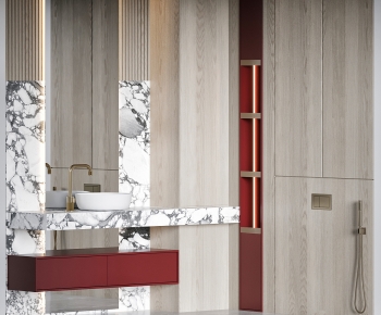 Modern Bathroom Cabinet-ID:858799936