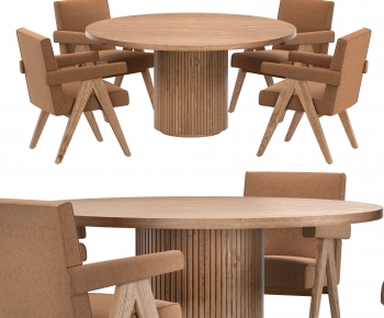 Modern Dining Table And Chairs-ID:462911198