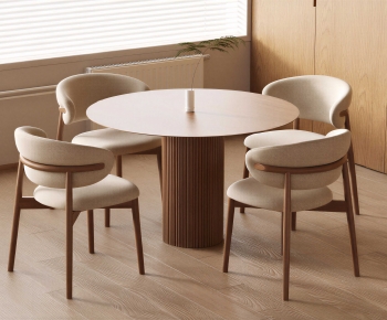 Modern Dining Table And Chairs-ID:303410056