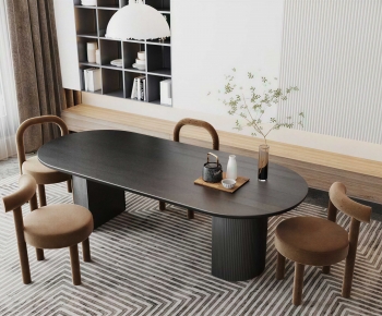 Modern Dining Table And Chairs-ID:236135015