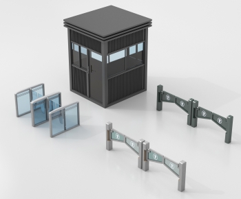 Modern Security Booth-ID:291357049