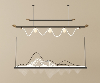 New Chinese Style Long Chandelier-ID:308554895