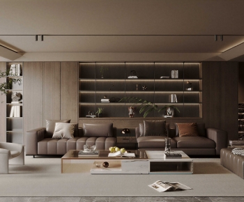 Modern A Living Room-ID:514451039