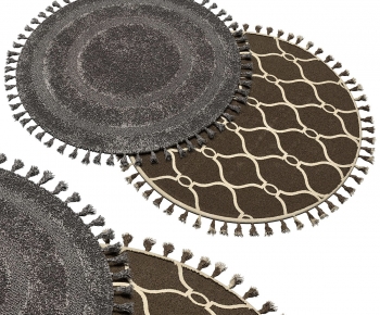 Modern Circular Carpet-ID:644311902