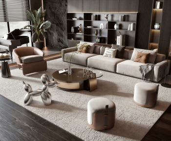 Modern Sofa Combination-ID:285063036
