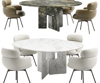 Modern Dining Table And Chairs-ID:237945083