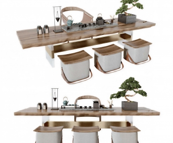 New Chinese Style Tea Tables And Chairs-ID:316503057