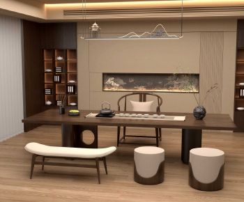 New Chinese Style Tea House-ID:547426946