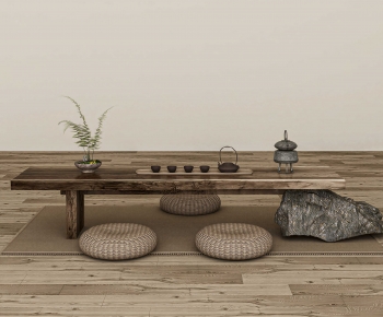 Wabi-sabi Style Tea Tables And Chairs-ID:475514892