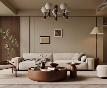 Modern A Living Room-ID:790844925