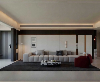 Modern A Living Room-ID:348072056