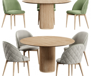 Modern Dining Table And Chairs-ID:934706932