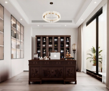 New Chinese Style Study Space-ID:141782057