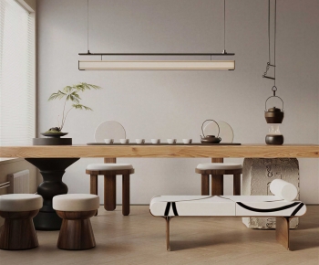 New Chinese Style Tea Tables And Chairs-ID:883018972