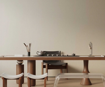 New Chinese Style Tea Tables And Chairs-ID:371609935