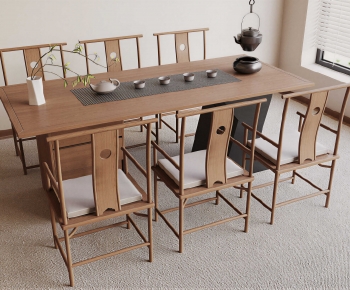 New Chinese Style Tea Tables And Chairs-ID:323658949