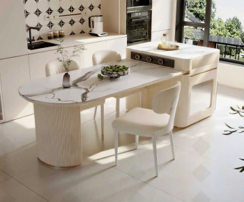 Modern Dining Table And Chairs-ID:850819117
