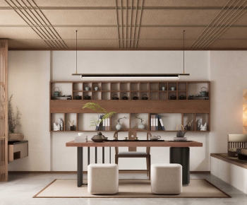 New Chinese Style Tea House-ID:679896123