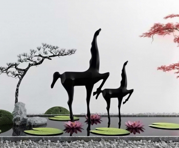 Modern Rockery Waterscape-ID:405730017