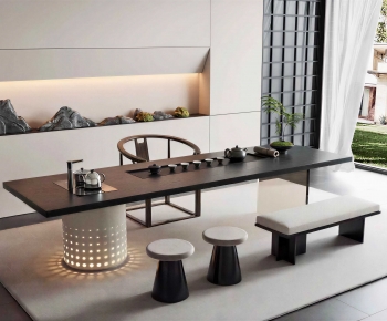 New Chinese Style Tea Tables And Chairs-ID:100394016