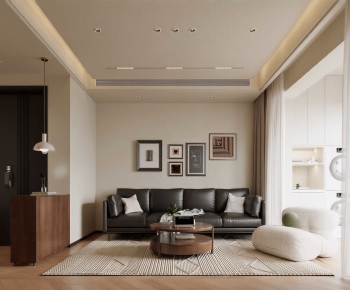 Modern A Living Room-ID:918772944