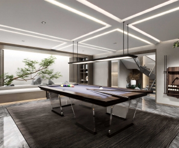 Modern Billiards Room-ID:883925912