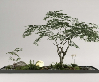 New Chinese Style Plant Landscaping-ID:116797921