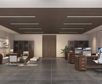 New Chinese Style Staff Area-ID:546926989