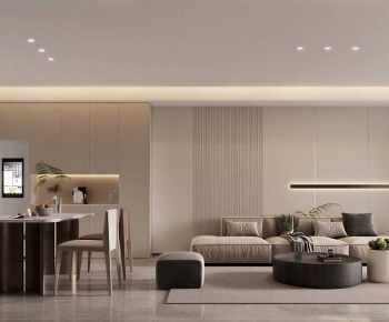 Modern A Living Room-ID:464914089