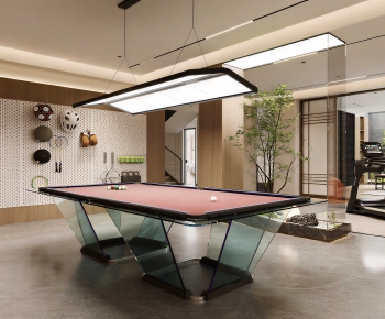 Modern Billiards Room-ID:650803091