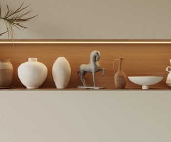 Wabi-sabi Style Clay Pot-ID:396978981