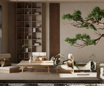 New Chinese Style Tea House-ID:331250912