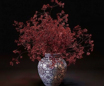 New Chinese Style Potted Green Plant-ID:636224034