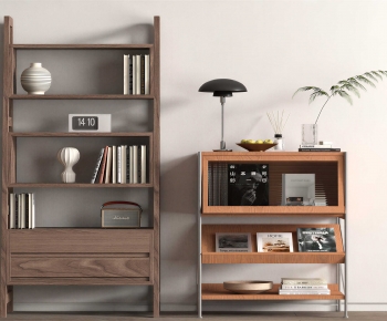 Nordic Style Bookshelf-ID:398005017