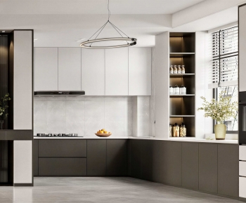 Modern Open Kitchen-ID:743733883