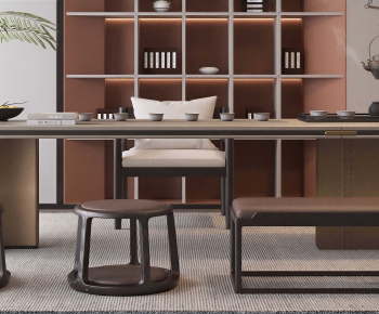 New Chinese Style Tea Tables And Chairs-ID:145098927