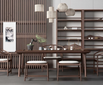 New Chinese Style Tea Tables And Chairs-ID:194020031